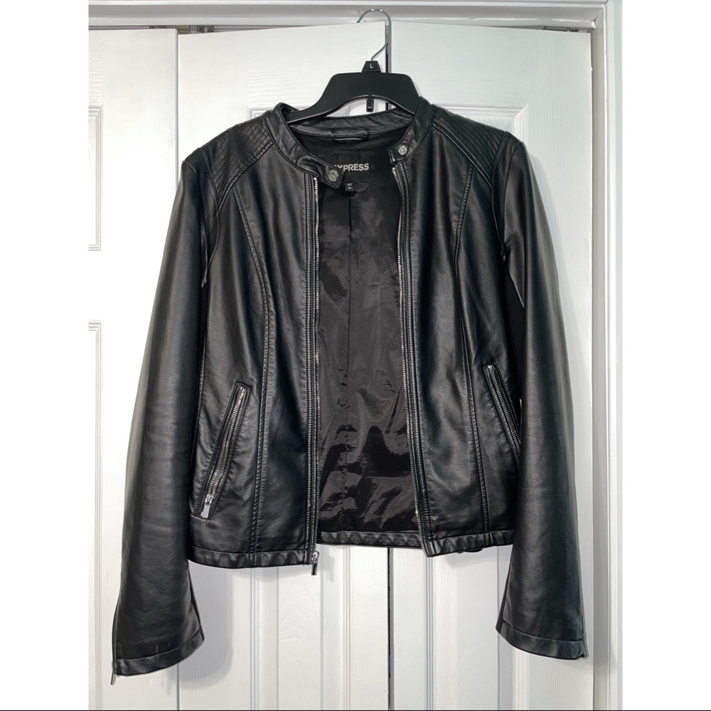 Express Faux Leather Jacket